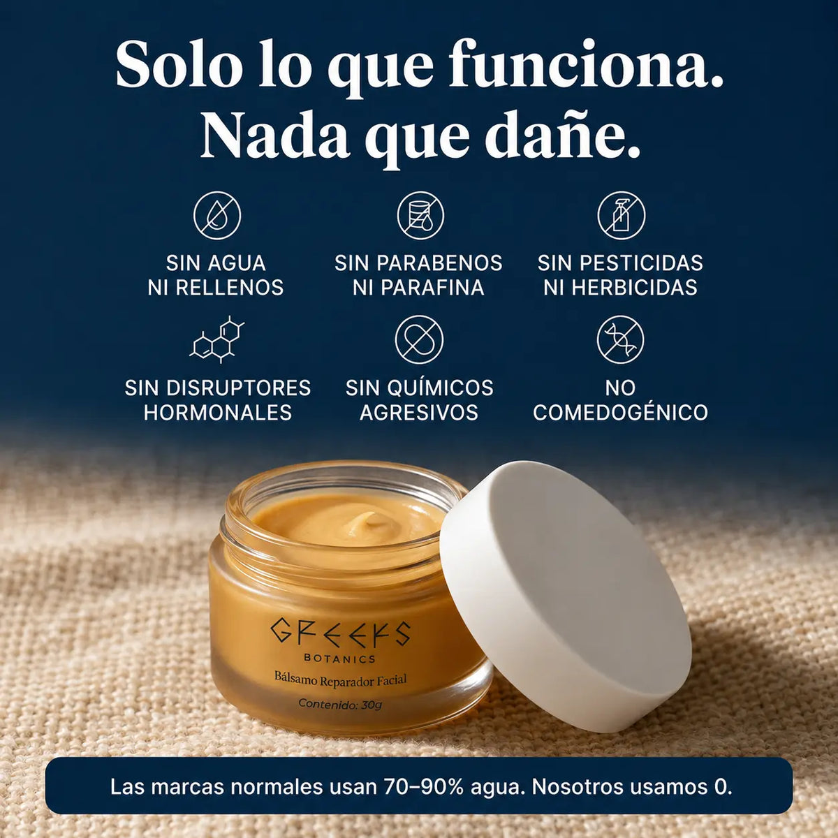 Balsamo griego antiacné