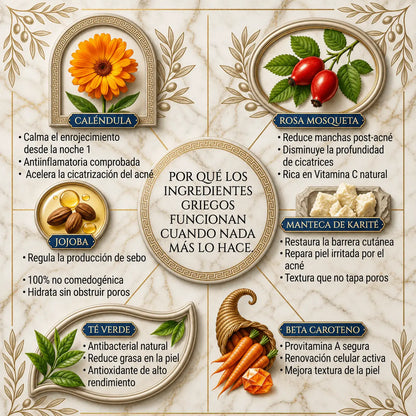 Balsamo griego antiacné